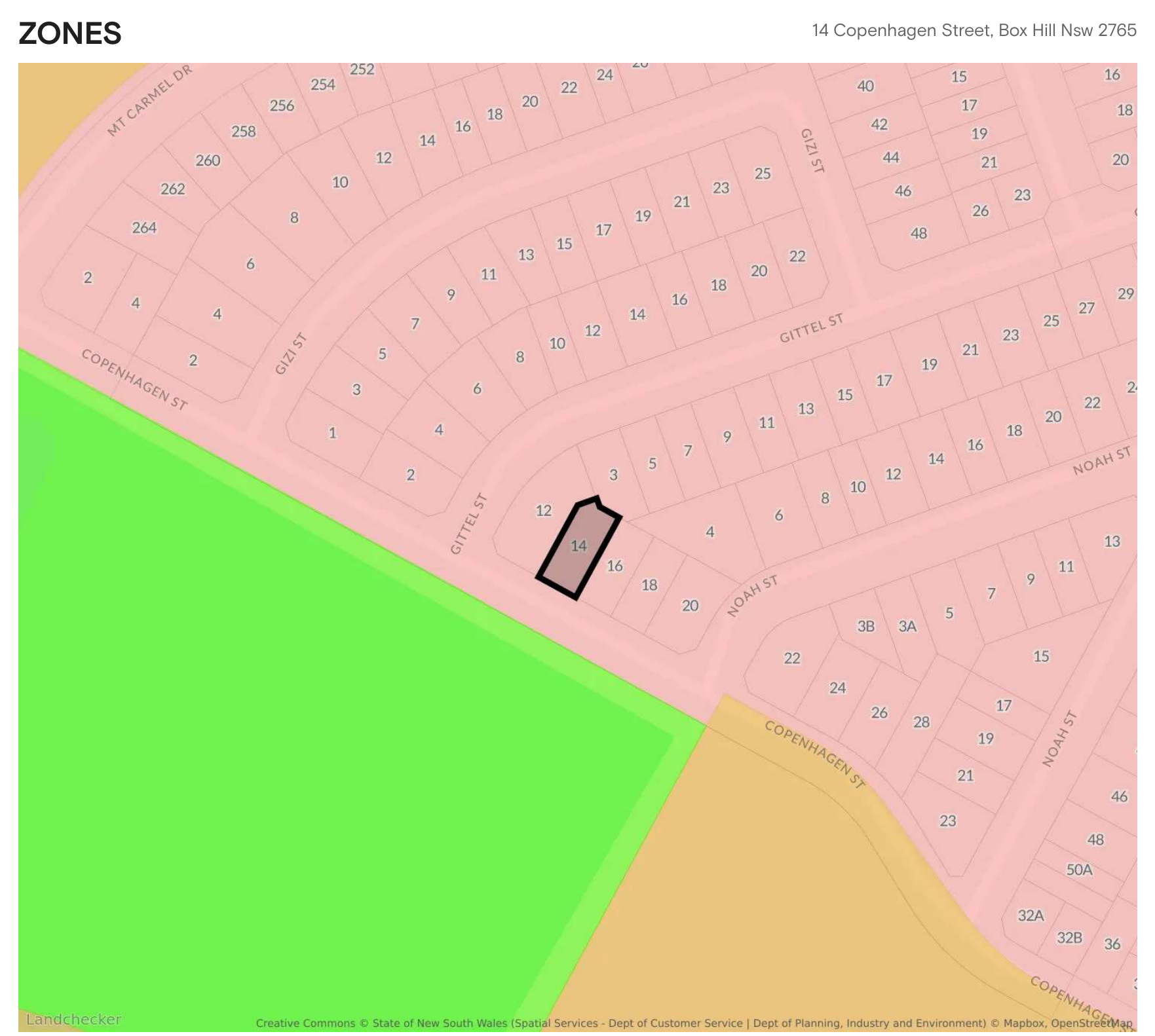 Planning zone — cross-referenced source map